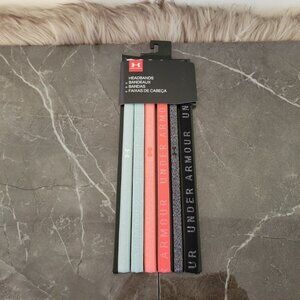 Under Armour 6 Pack Headbands NWT